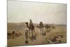 An Arab Caravan-Ludwig Hans Fischer-Mounted Giclee Print