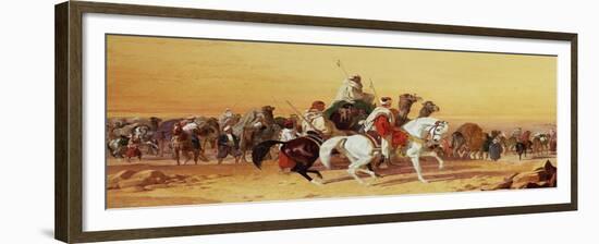 An Arab Caravan-John Frederick Herring I-Framed Giclee Print