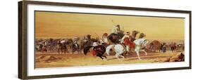 An Arab Caravan-John Frederick Herring I-Framed Giclee Print