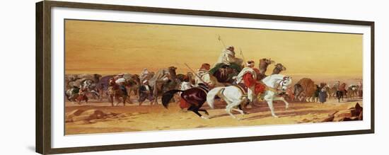 An Arab Caravan-John Frederick Herring I-Framed Giclee Print