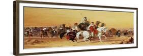 An Arab Caravan-John Frederick Herring I-Framed Giclee Print