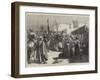 An Arab Chief Preaching the Religious War in the Province of Oran, Algiers-null-Framed Giclee Print