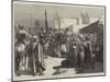 An Arab Chief Preaching the Religious War in the Province of Oran, Algiers-null-Mounted Giclee Print