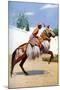 An Arab Dancing Horse, Udaipur, India, 1922-Herbert Ponting-Mounted Giclee Print