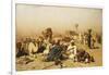 An Arab Encampment-Leopold Carl Muller-Framed Giclee Print