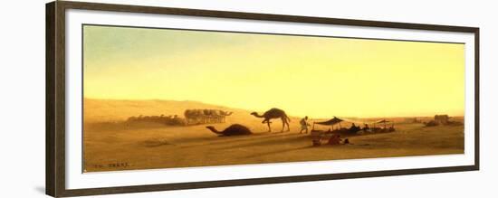 An Arab Encampment-Charles Theodore Frere-Framed Giclee Print