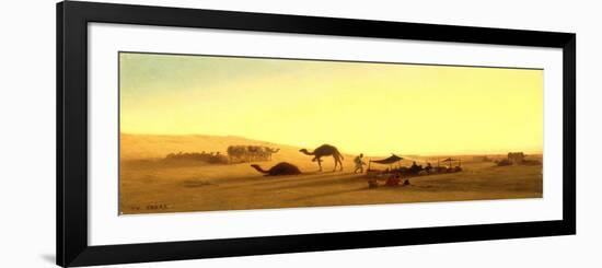 An Arab Encampment-Charles Theodore Frere-Framed Giclee Print