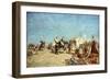 An Arab Encampment-Alberto Pasini-Framed Giclee Print