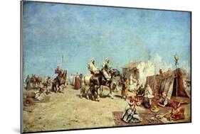 An Arab Encampment-Alberto Pasini-Mounted Giclee Print