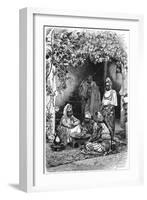 An Arab Family of Tlemcen, Algeria, C1890-Bertrand-Framed Giclee Print