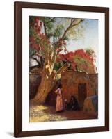 An Arab Family Outside a Village, 1917-Ludwig Deutsch-Framed Giclee Print