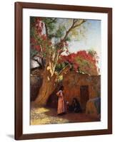 An Arab Family Outside a Village, 1917-Ludwig Deutsch-Framed Giclee Print