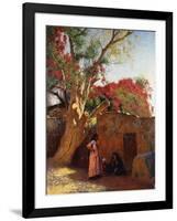 An Arab Family Outside a Village, 1917-Ludwig Deutsch-Framed Giclee Print