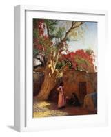 An Arab Family Outside a Village, 1917-Ludwig Deutsch-Framed Giclee Print