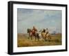 An Arab Hunting Party-Henri Emilien Rousseau-Framed Giclee Print