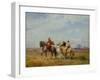 An Arab Hunting Party-Henri Emilien Rousseau-Framed Giclee Print