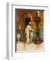 An Arab in a Palace Interior-Rudolph Ernst-Framed Giclee Print