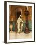 An Arab in a Palace Interior-Rudolph Ernst-Framed Giclee Print