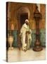 An Arab in a Palace Interior-Rudolph Ernst-Stretched Canvas