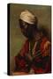 An Arab in Meditation-Carl Ludwig Ferdinand Messmann-Stretched Canvas