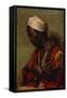 An Arab in Meditation-Carl Ludwig Ferdinand Messmann-Framed Stretched Canvas