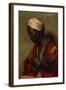 An Arab in Meditation-Carl Ludwig Ferdinand Messmann-Framed Giclee Print