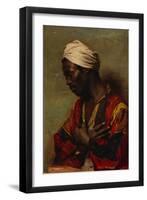 An Arab in Meditation-Carl Ludwig Ferdinand Messmann-Framed Giclee Print