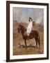 An Arab on a Horse in a Desert Landscape-Henri Emilien Rousseau-Framed Giclee Print