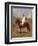 An Arab on a Horse in a Desert Landscape-Henri Emilien Rousseau-Framed Giclee Print