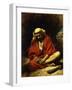 An Arab Plucking a Thorn from His Foot-Leon Joseph Florentin Bonnat-Framed Giclee Print