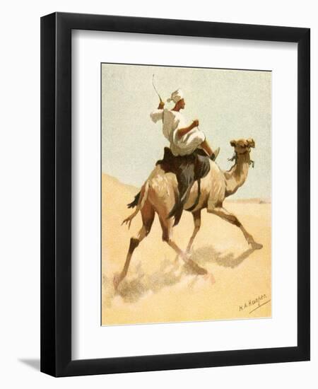 An Arab Postman-Henry Andrew Harper-Framed Giclee Print