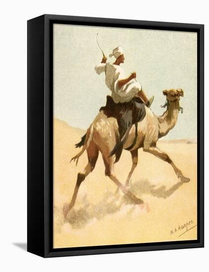 An Arab Postman-Henry Andrew Harper-Framed Stretched Canvas