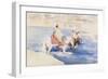 An Arab Raid (W/C with Gouache on Paper)-Joseph Crawhall-Framed Giclee Print