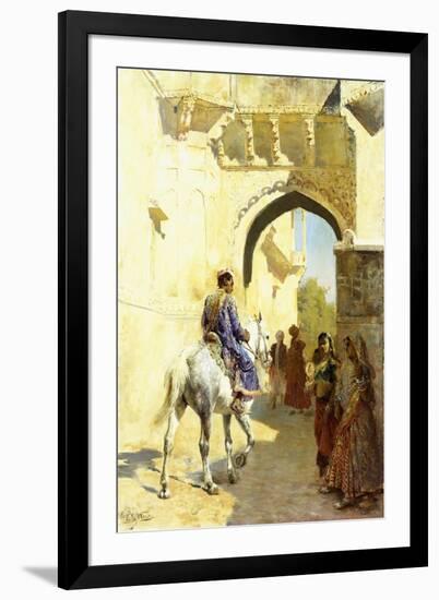 An Arab Scene, 1884-89-Edwin Lord Weeks-Framed Giclee Print