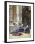 An Arab Schoolmaster, 1889-Ludwig Deutsch-Framed Premium Giclee Print