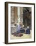 An Arab Schoolmaster, 1889-Ludwig Deutsch-Framed Giclee Print