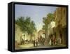 An Arab Street Scene, 1872-Sir William Beechey-Framed Stretched Canvas