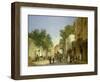 An Arab Street Scene, 1872-Honore Boze-Framed Giclee Print