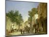 An Arab Street Scene, 1872-Honore Boze-Mounted Giclee Print