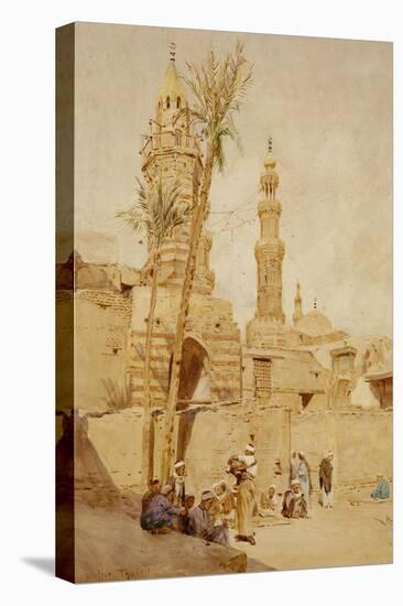 An Arab Street Scene, Cairo-Walter Tyndale-Stretched Canvas