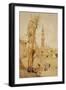 An Arab Street Scene, Cairo-Walter Tyndale-Framed Giclee Print