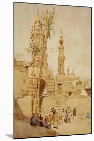 An Arab Street Scene, Cairo-Walter Tyndale-Mounted Giclee Print