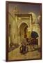 An Arab Street Scene-Rudolf Gustav Muller Wiesbaden-Framed Giclee Print