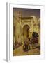 An Arab Street Scene-Rudolf Gustav Muller Wiesbaden-Framed Giclee Print