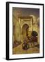 An Arab Street Scene-Rudolf Gustav Muller Wiesbaden-Framed Giclee Print