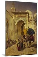 An Arab Street Scene-Rudolf Gustav Muller Wiesbaden-Mounted Giclee Print