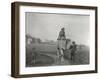 An Arabian Camel Taking a Pair of Children for a Ride at Zsl Whipsnade, March 1932-Frederick William Bond-Framed Photographic Print