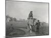 An Arabian Camel Taking a Pair of Children for a Ride at Zsl Whipsnade, March 1932-Frederick William Bond-Mounted Photographic Print