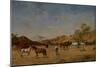 An Arabian Camp, 1873-Eugene Fromentin-Mounted Giclee Print
