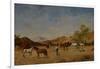 An Arabian Camp, 1873-Eugene Fromentin-Framed Giclee Print